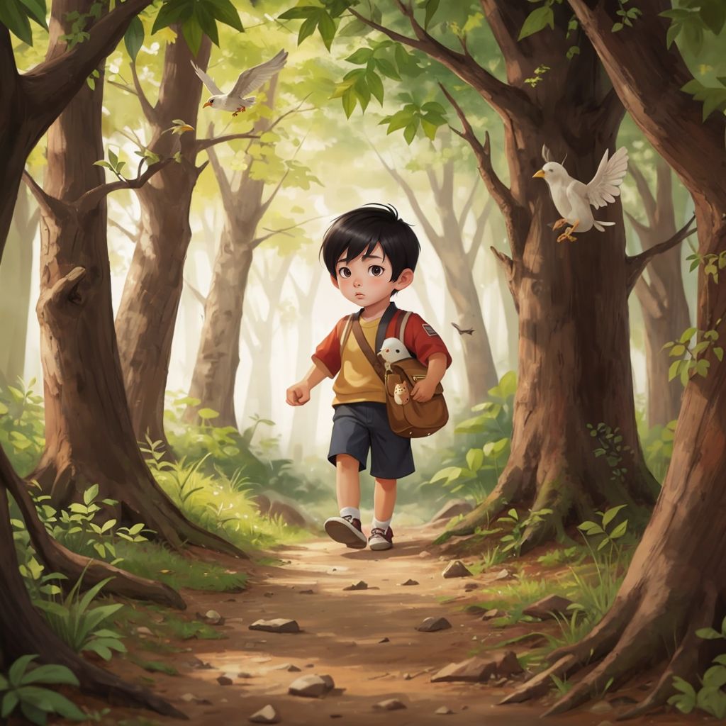 a mystery in the forest