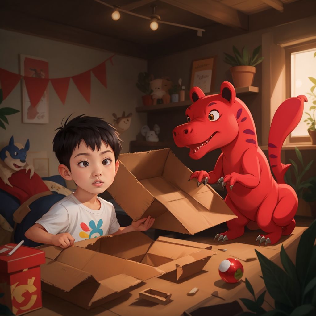 Aiden's Pet Dinosaur 