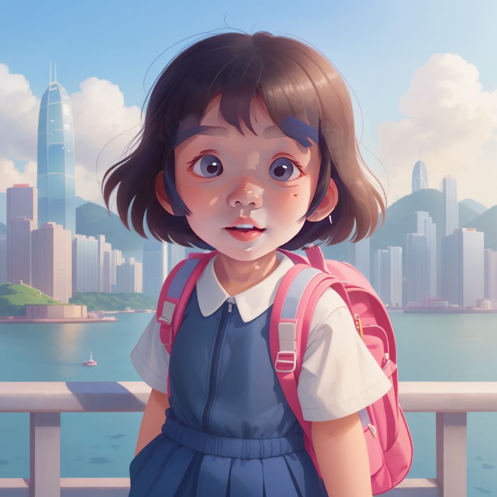 Aisling goes to school