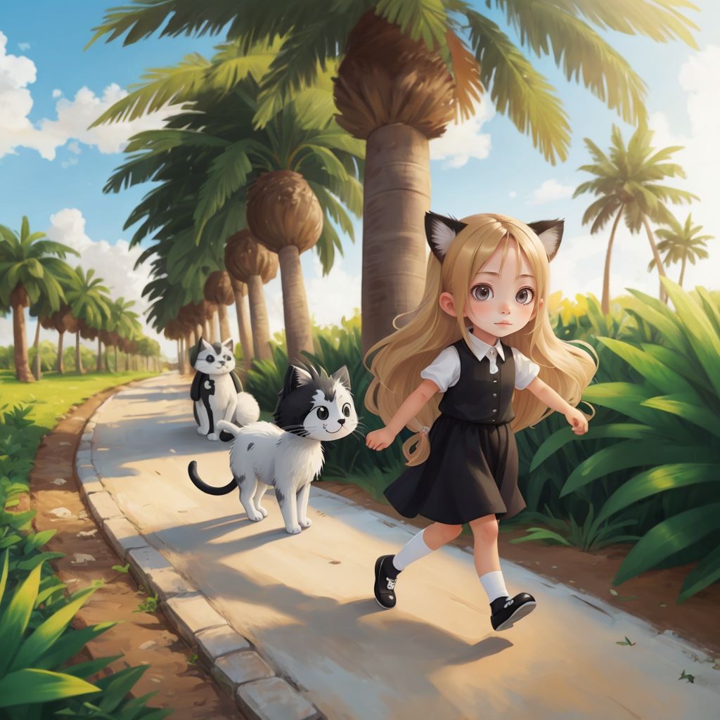 Cat Misha the Mischievous maker