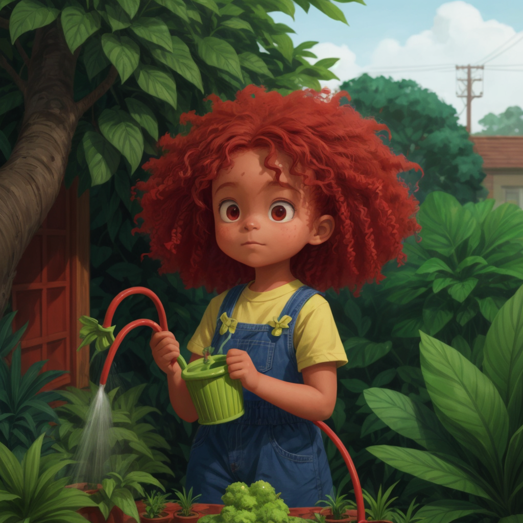 Dorothy and the Garden Monster