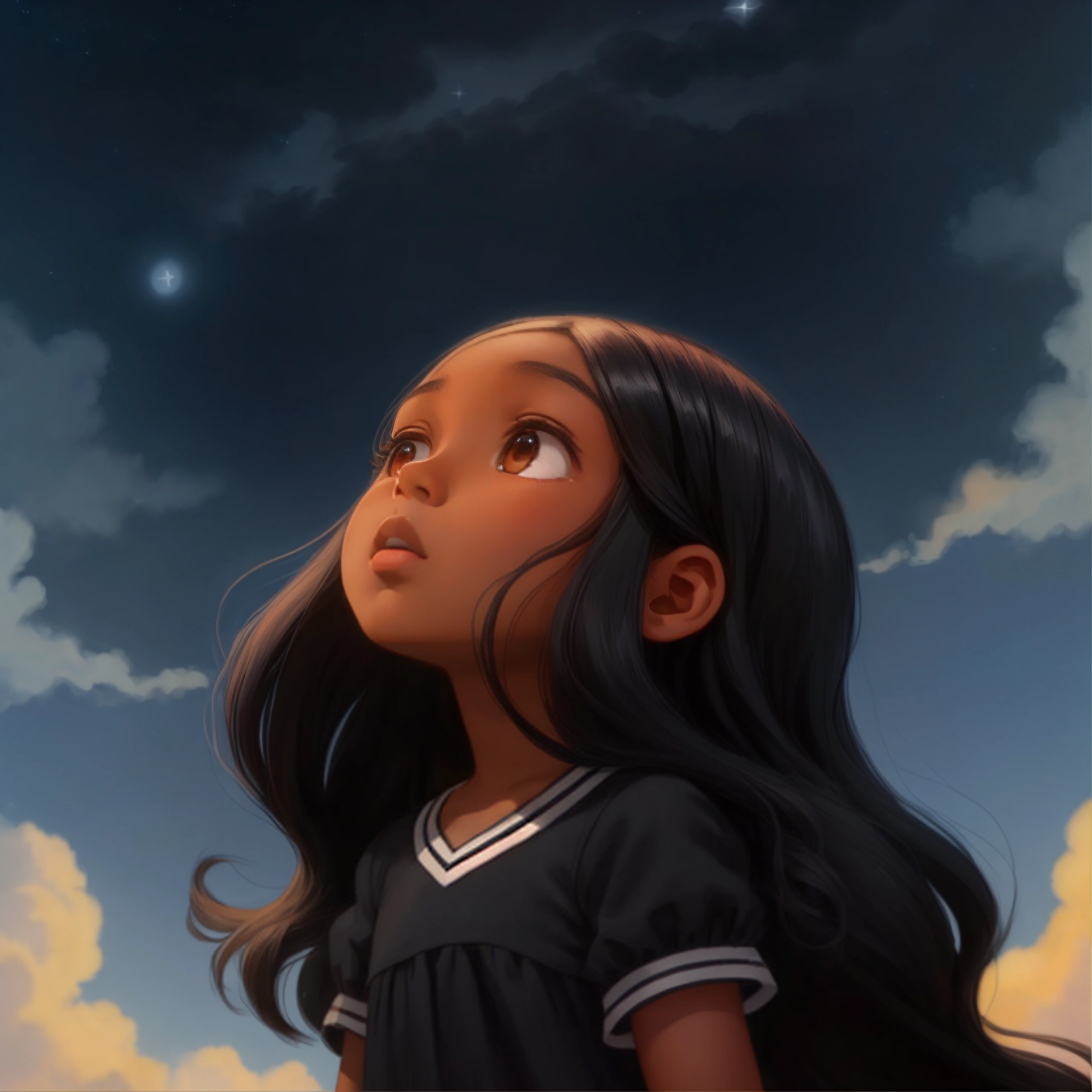 Elizabeth's Falling from Space!