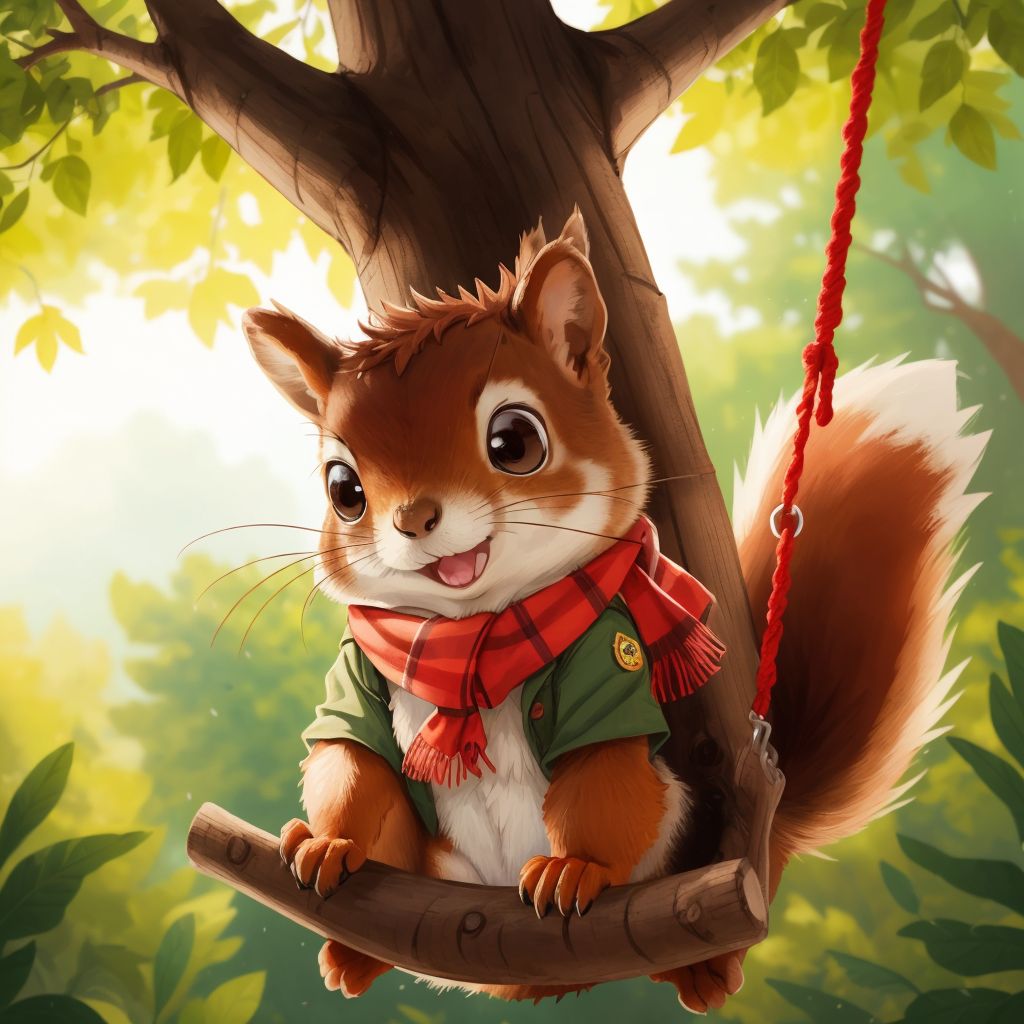 Fix it, Sammy Squirrel