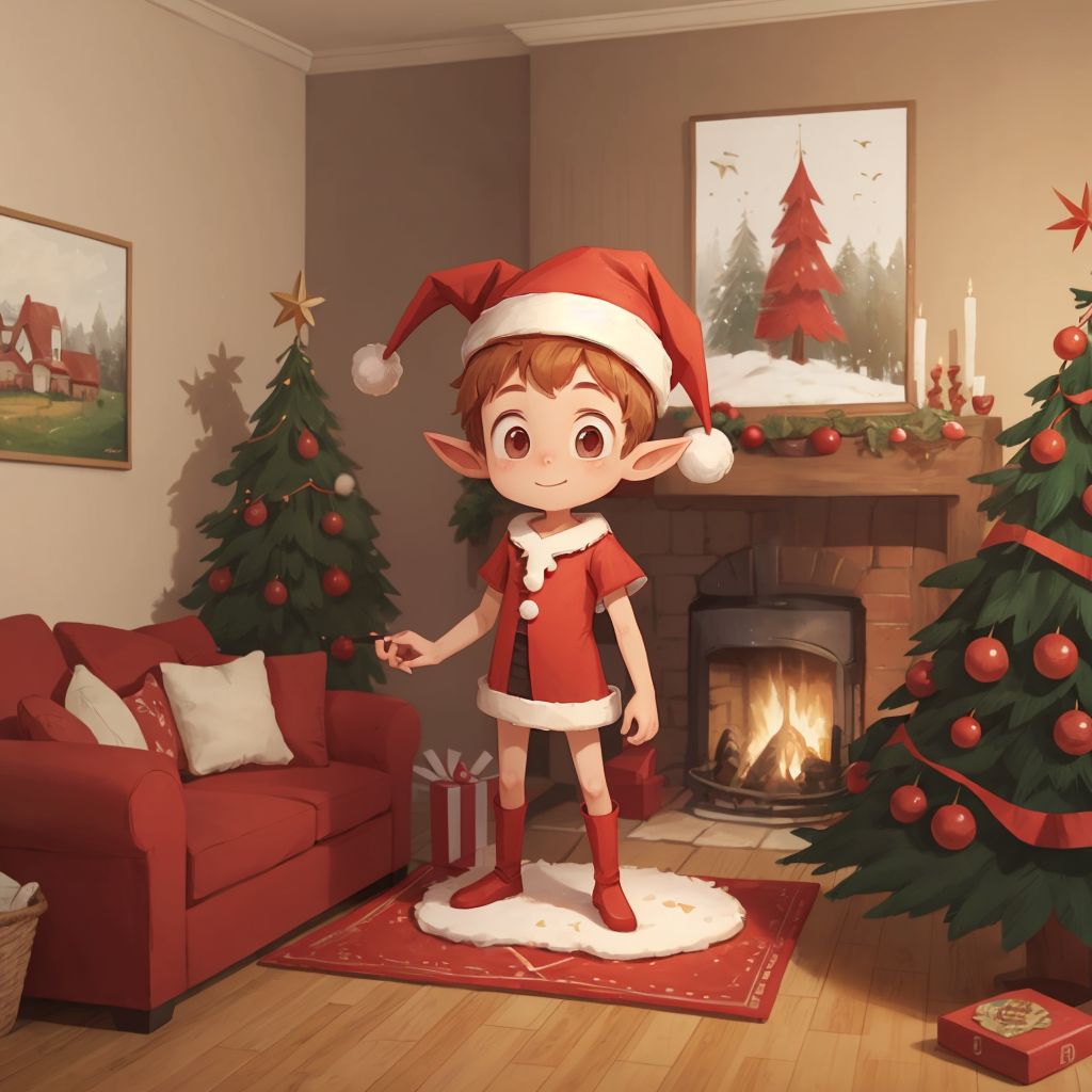 Hanukkah Gnomes Meet the Christmas Elf: One House, Two Holidays, Endless Magic