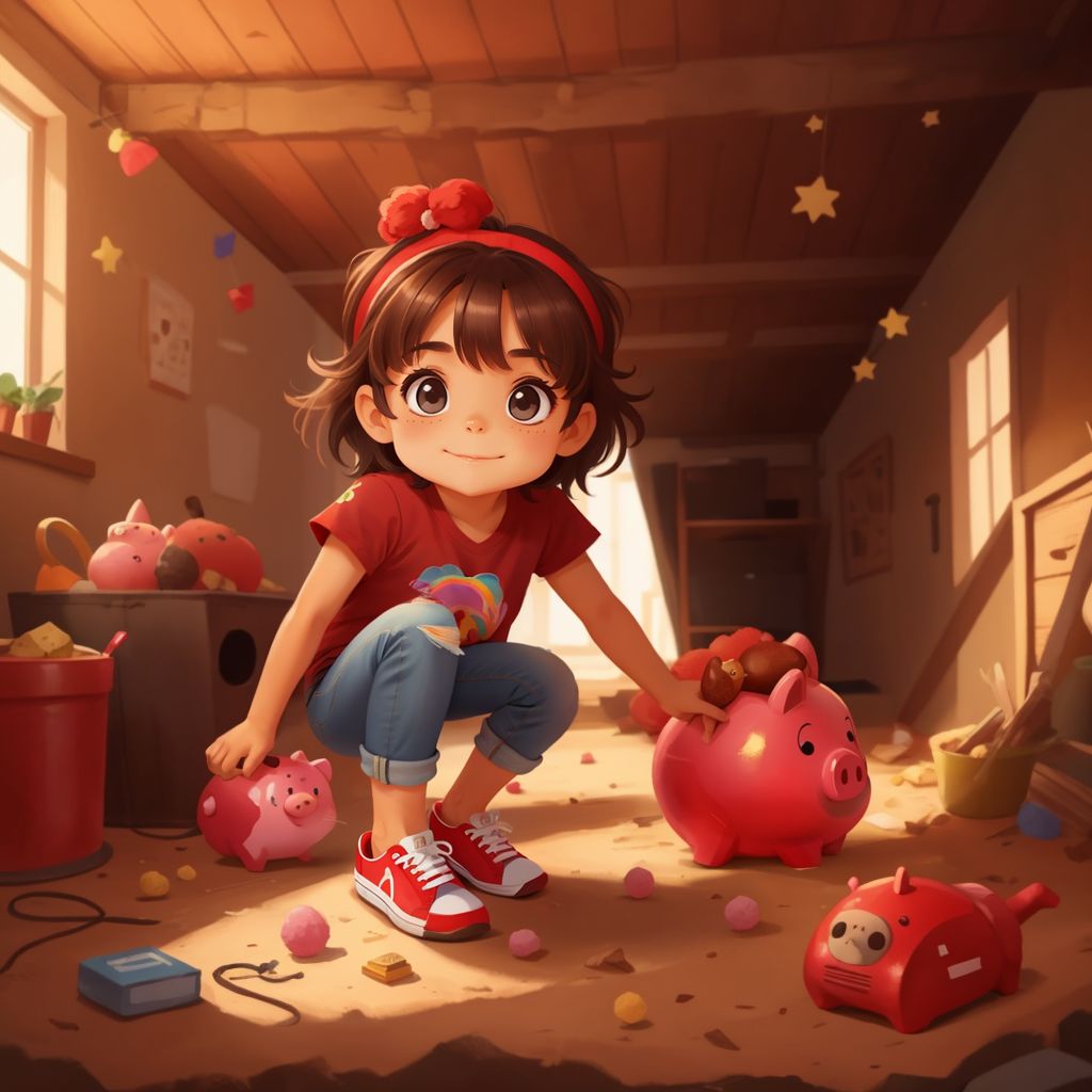 Las Aventuras de Mia y su Alcancía Mágica