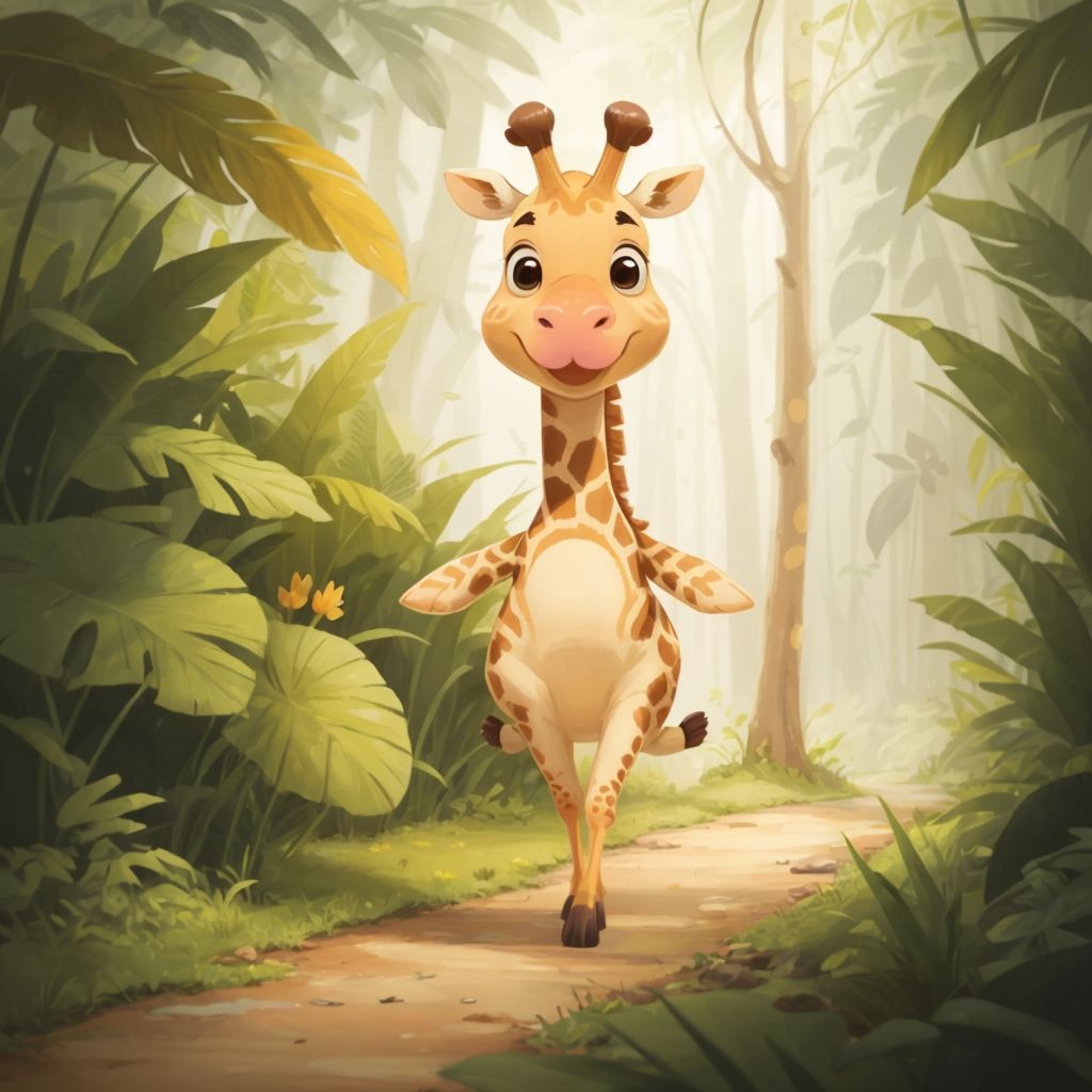 Pie the silly giraffe