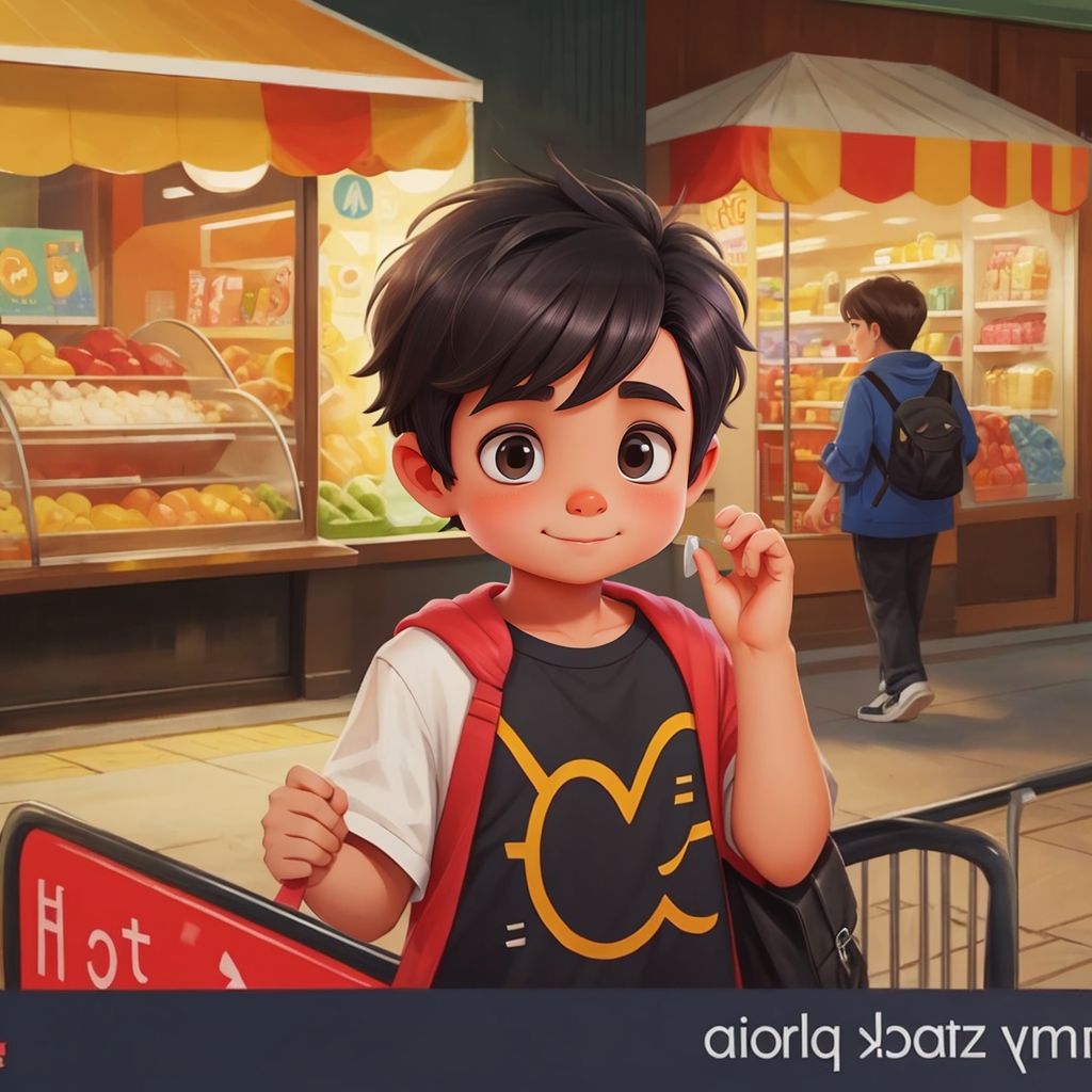 Staying Close: Gabriel’s Adventure in the Busy Mall