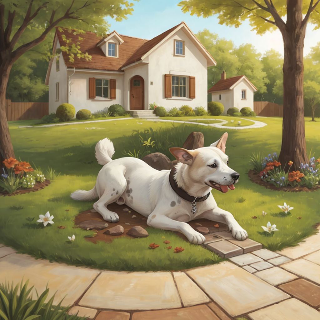 Survivor the happy dog  