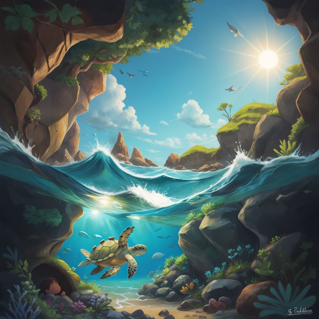 Toby the Turtle's Ocean Adventure