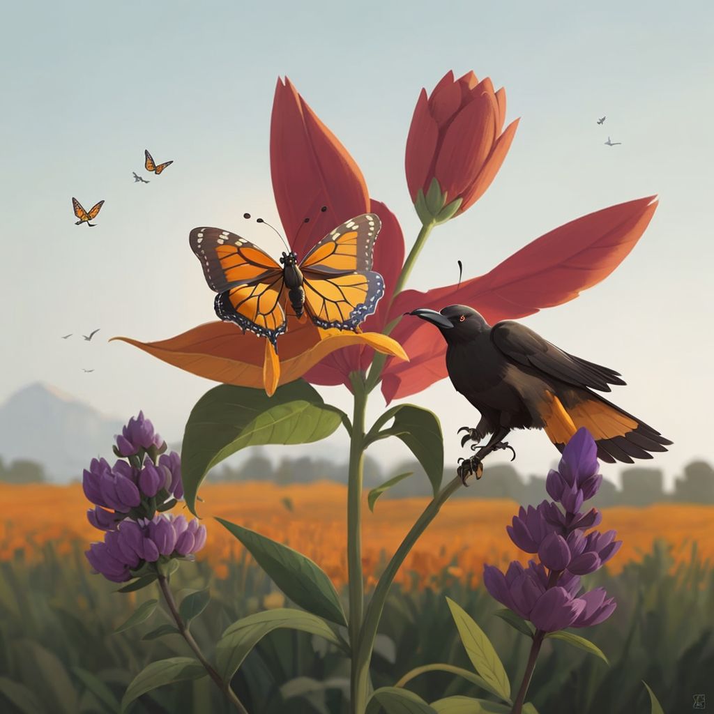 Wings of Change: A Monarch's Journey